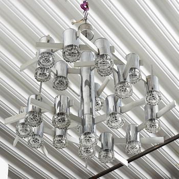 Gaetano Sciolari, a ceiling lamp by Sciolari Lighting, Italy 1960-70's.