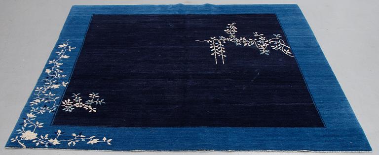 A carpet, China, ca 198 x 198 cm.