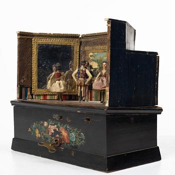Musical automaton/music box, Germany, second half of the 19th century.