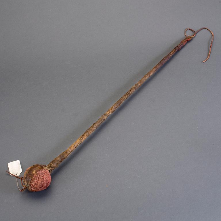 STRIDSKLUBBA, prärieindian, USA, troligen 1800-tal.