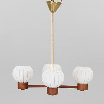 A 1950'S CEILING LIGHT.