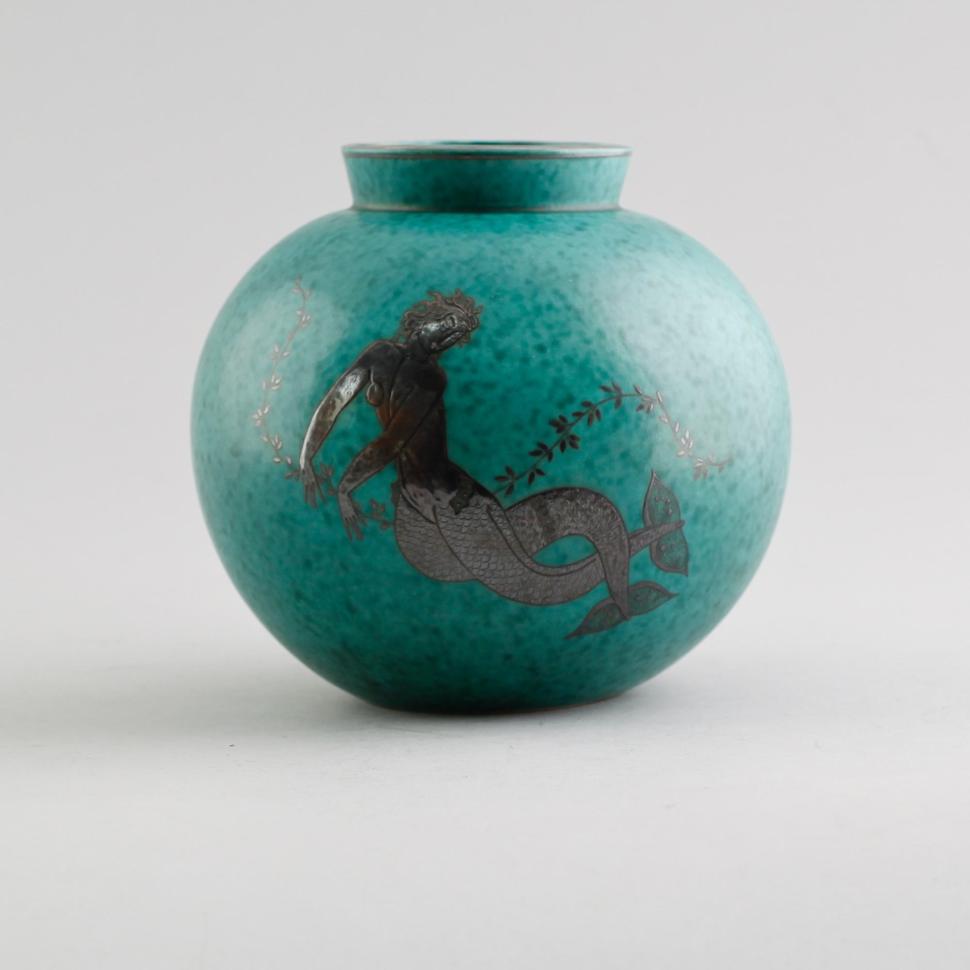 VAS, stengods, Argenta, Gustavsberg, 1042.