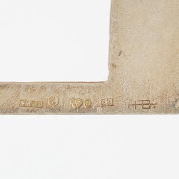 Lars Arby, five pairs of earrings, silver.