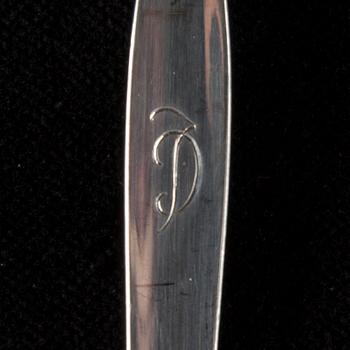 COCKTAILSKEDAR, 6 st, sterling silver, "Tapio", Tapio Wirkkala 1973. Vikt 160,3 g.