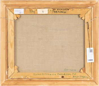 Elvine Osterman, oil on canvas, signed Osterman and also signed Elvine Osterman on verso.