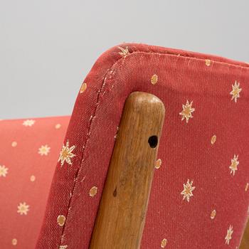 Jörgen and Nanna Ditzel, a pair of armchairs, 'Kitani ND-01', Willadsen, Vejen, 1950's.