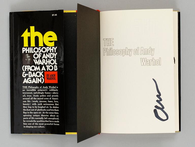 Andy Warhol, "The Philosophy Of Andy Warhol (From A To B & Back Again)".