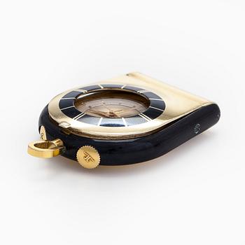 Jaeger-LeCoultre, Memovox, reseväckarur, 37 x 43 mm.