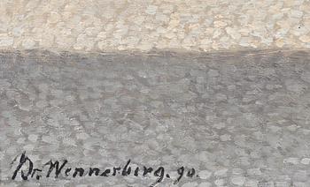 BRYNOLF WENNERBERG, olja på duk, signerad och daterad -90.