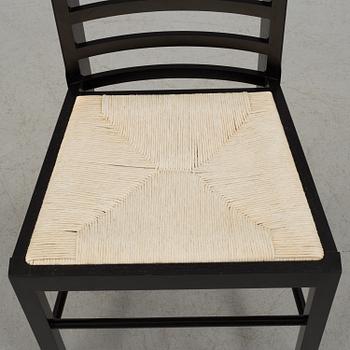 CHARLES RENNIE MACKINTOSH, stol, "Willow 2", Cassina, formgiven 1904, 1970-tal.