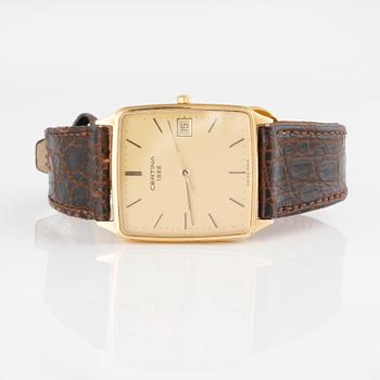 ARMBANDSUR, herr, 18 K guld, Certina, 2004. Vikt inkl armband 30 g.