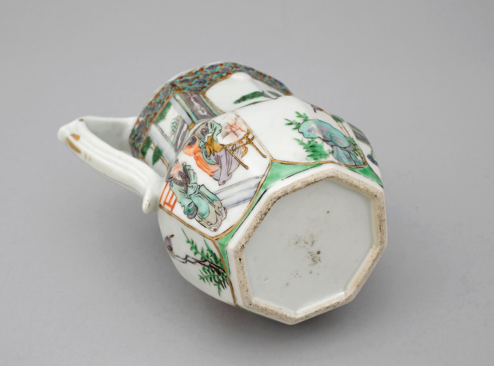 KANNA, porslin, Kina, Qianlong (1736-1796).