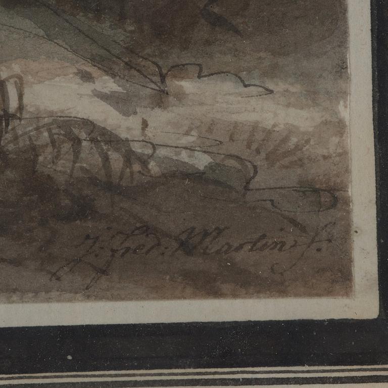 Johan Fredrik Martin, Ten scenes from the waterfalls at Trollhättan, Sweden.
