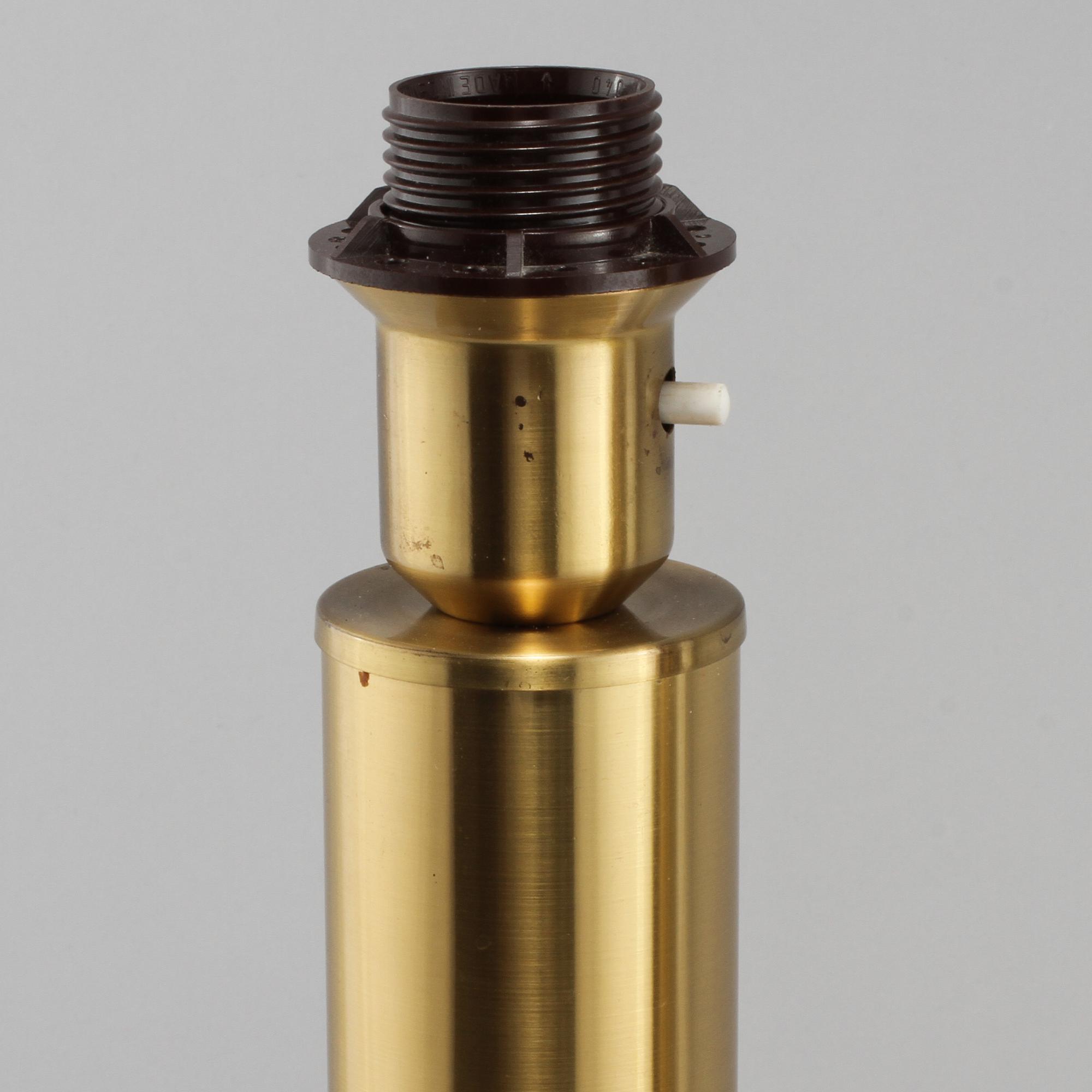 BORDSLAMPOR, ett par, Kosta El-armatur, 1900-talets andra hälft.