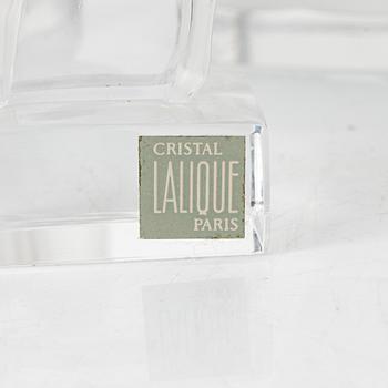 Figuriner, 3 st, glas, Lalique, Frankrike.