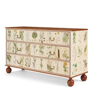 269. Josef Frank, a "Flora" chest of drawers, Firma Svenskt Tenn, Sweden, probably 1970s.