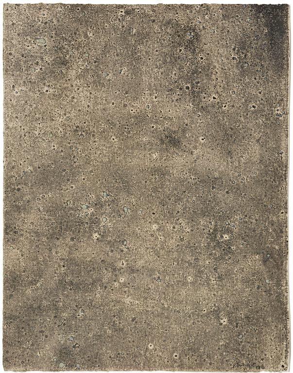 Jean Dubuffet, "Empreinte texturologique".