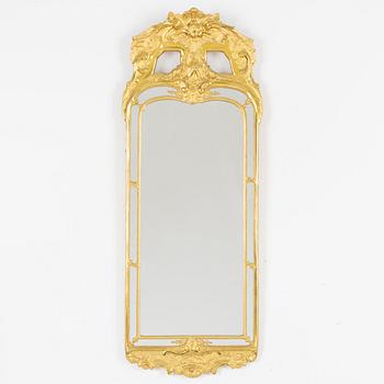 Spegel med konsolbord, rokokostil, 1900-tal.