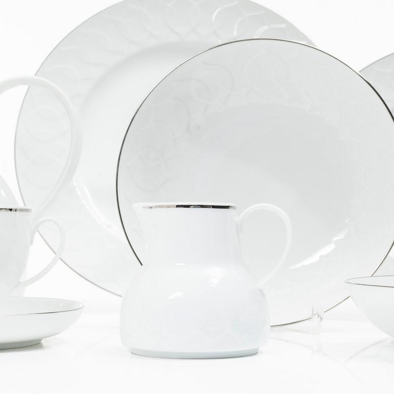 Björn Wiinblad, A 116 piece "Lotus" service, Studio Line, Rosenthal, Germany.