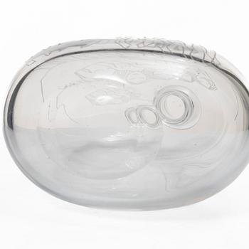 Sven Palmqvist, a decanter, Orrefors, 1958.