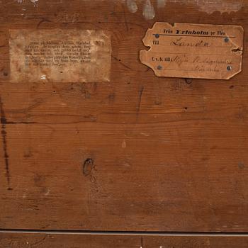 A Swedish late Gustavian commode, from Nils Asplind's workshop in Falun, active 1785-1820.