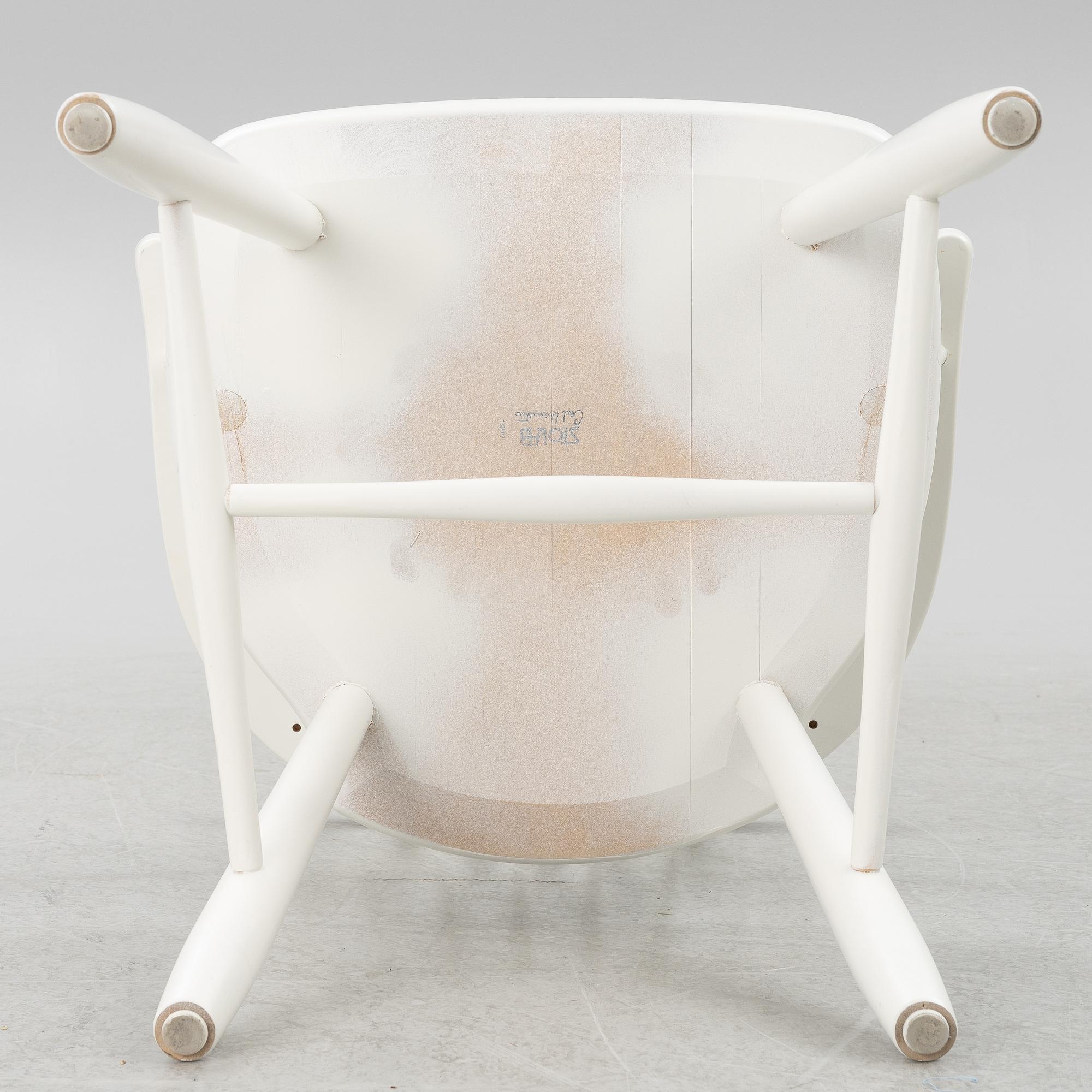 Carl Malmsten, karmstolar, ett par, "Lilla Åland", Stolab.1999.