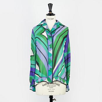 Emilio Pucci, tvådelad ensemble, storlek It 6.