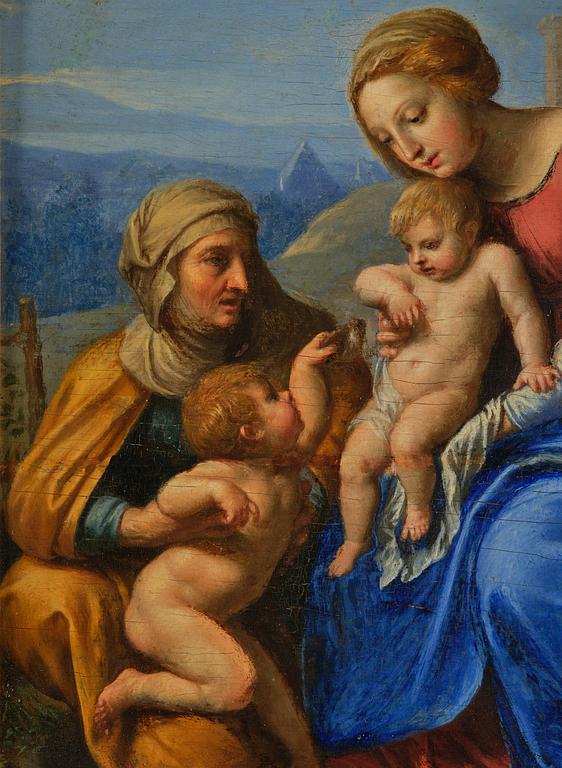 Philippe de Champaigne, after, The Holy Family with a Sparrow.