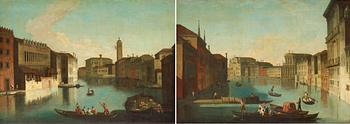 400. Johan (Giovanni) Richter Follower of, View of Venice.