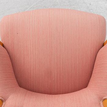 Carl Malmsten, armchair "Vår Fru", OH Sjögren, late 20th century.