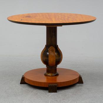 a 1930's-/40's table by Mjölby Intarsia.