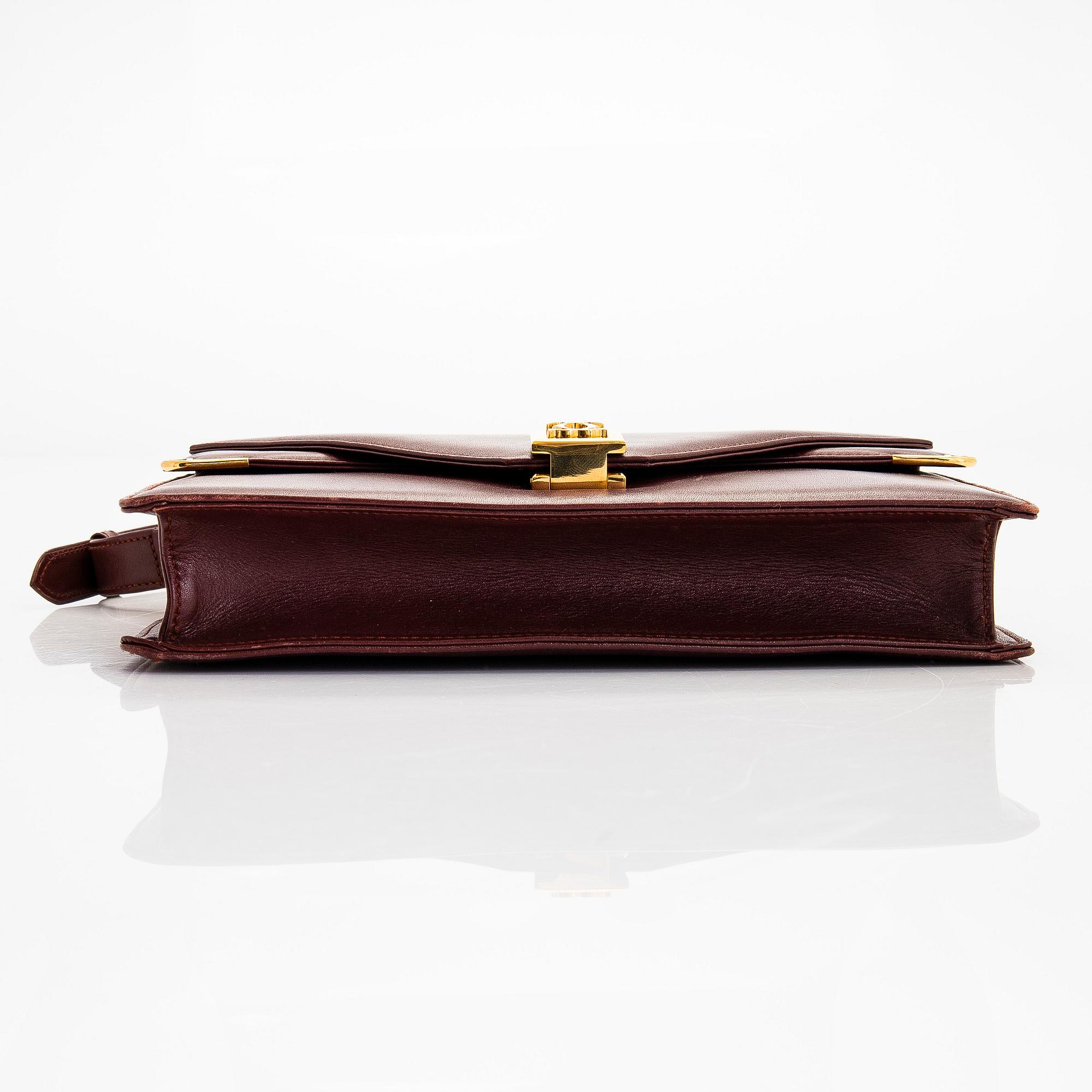 Cartier, must de Cartier, väska, vintage.