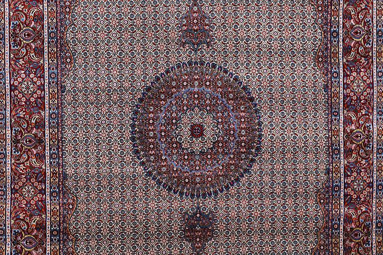 A carpet, Moud, ca 360 x 250 cm.