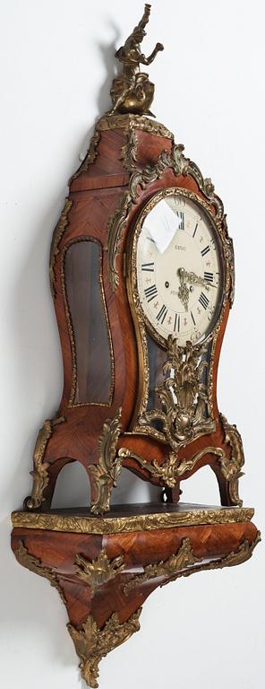 A Swedish Rococo bracket clock by Petter Ernst (1753-1784).