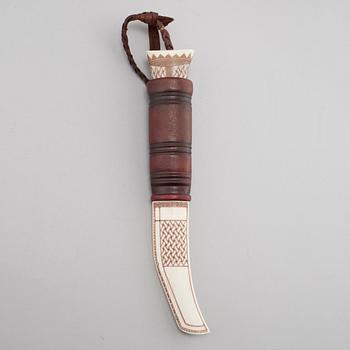 A knife by Max Lundström, signed and dated -07.