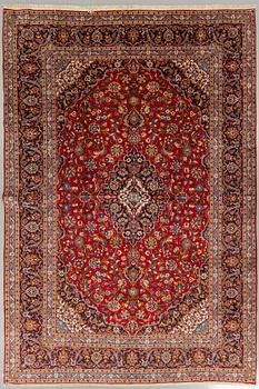 A Kashan old carpet ca 437x293 cm.