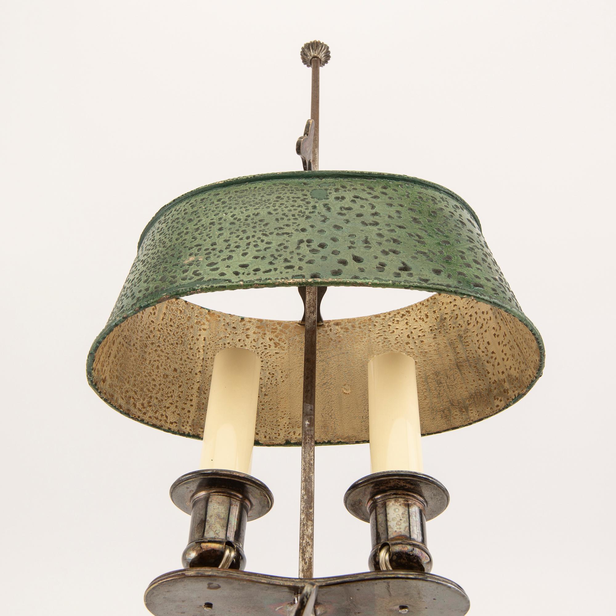 A Bouilotte table lamp first half of the 20th century.