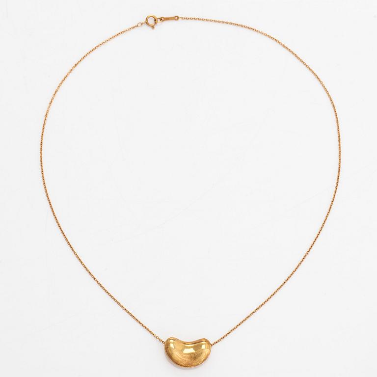 Tiffany & Co, Elsa Peretti, kaulakoru, "Bean", 18K kultaa.