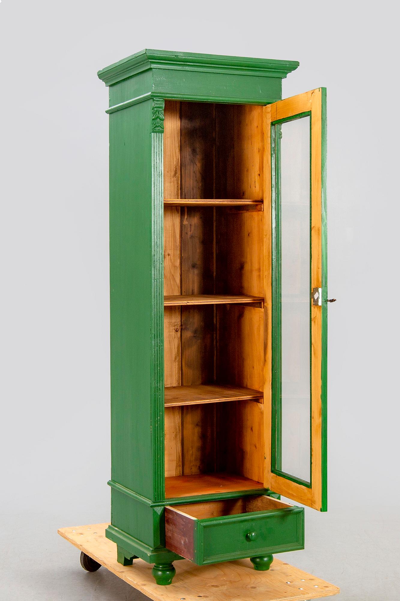 A 20th century display cabinet.
