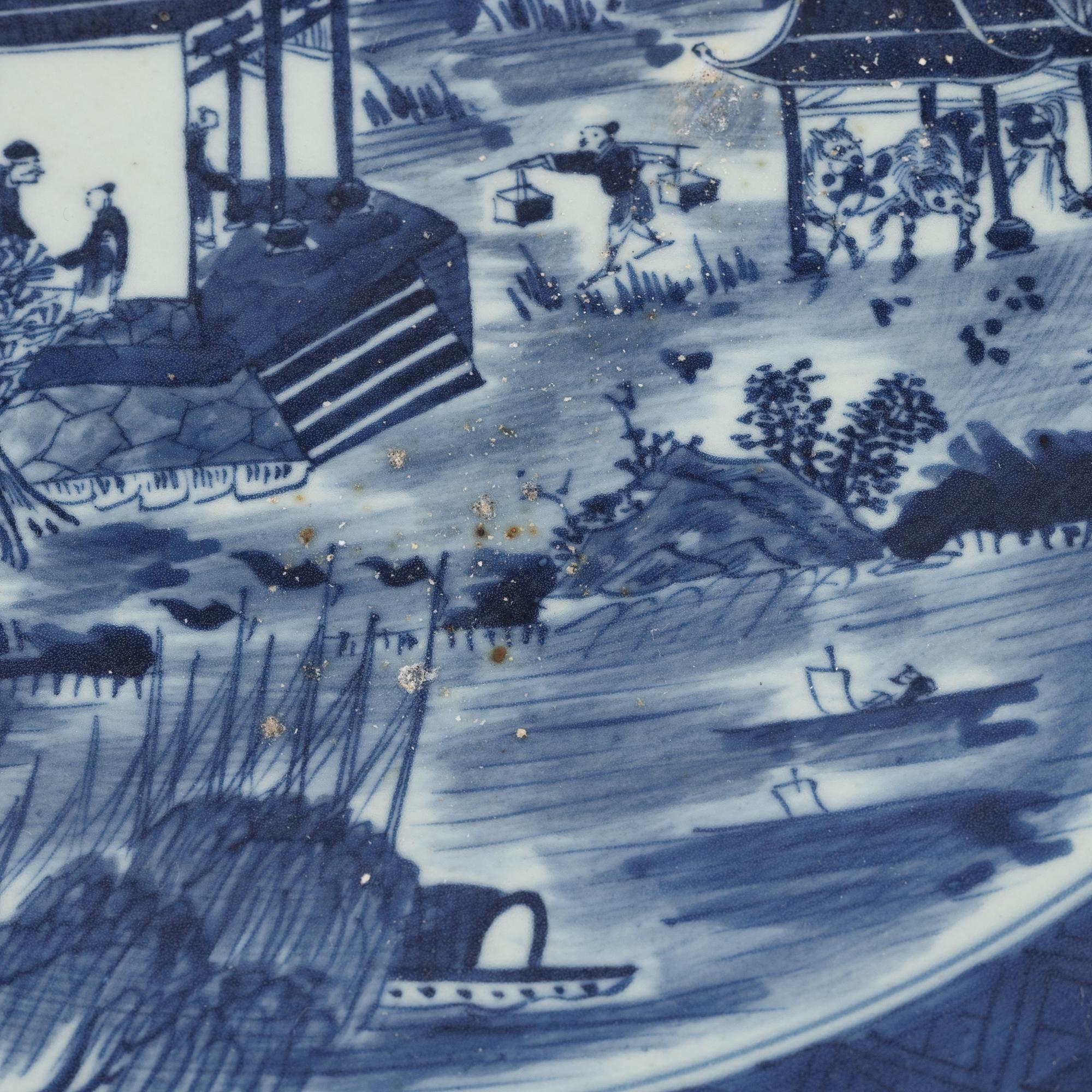 Fat, porslin Kina, 1800-tal.