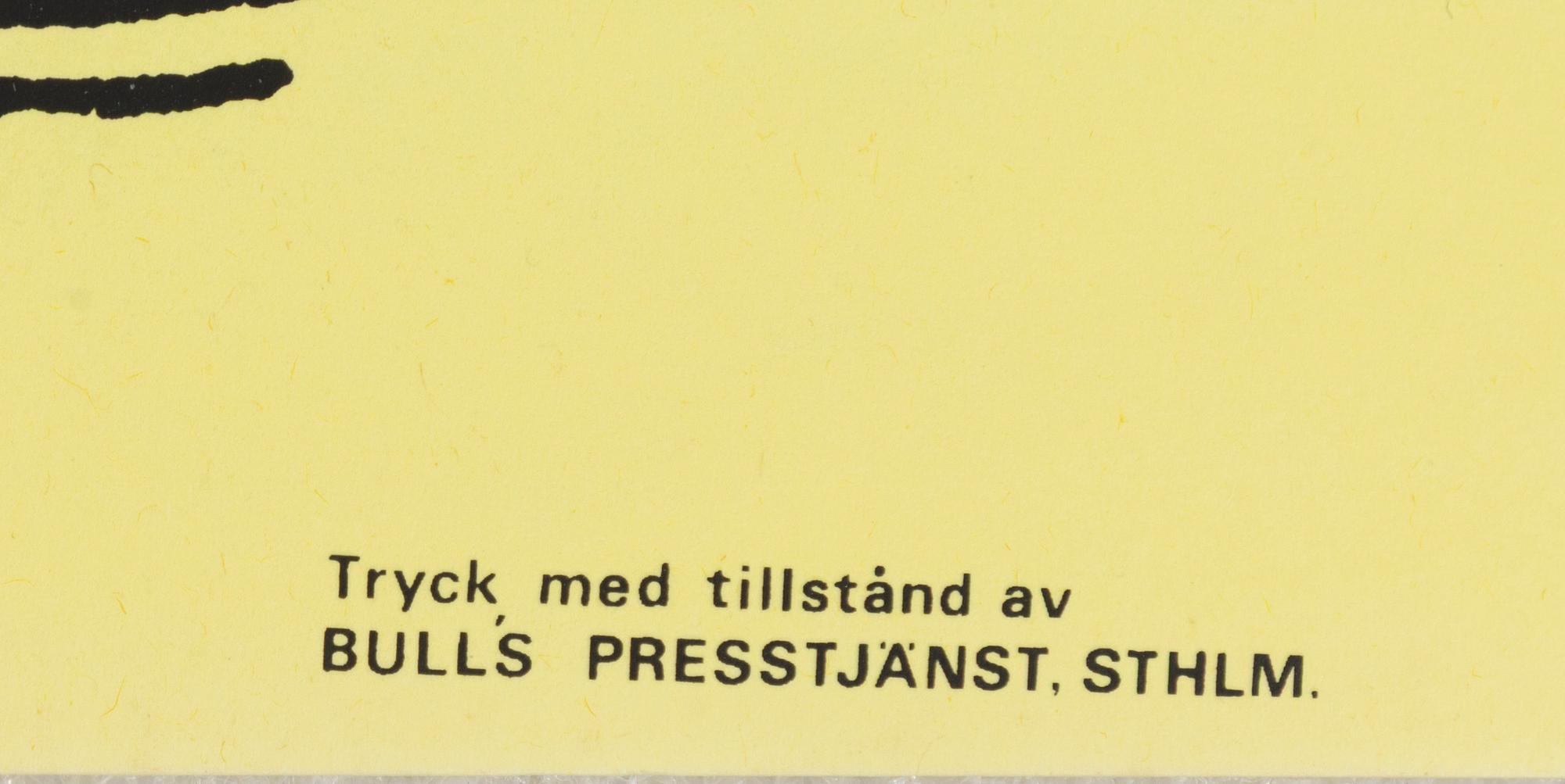 Mumin, Offsetaffisch, "Är ni primadonnan ?".