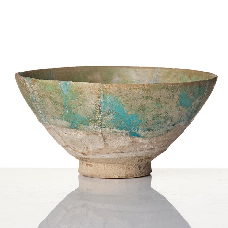 Skål, lergods med lysterdekor, Keshan, Persien, 1200/-1300-tal.