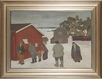 Eero Nelimarkka, "Självständighetens kungörelse 1917".