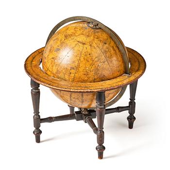 184. A celestial library globe by Charles Smith & Son (manufacturers of globes in london 1803-62).