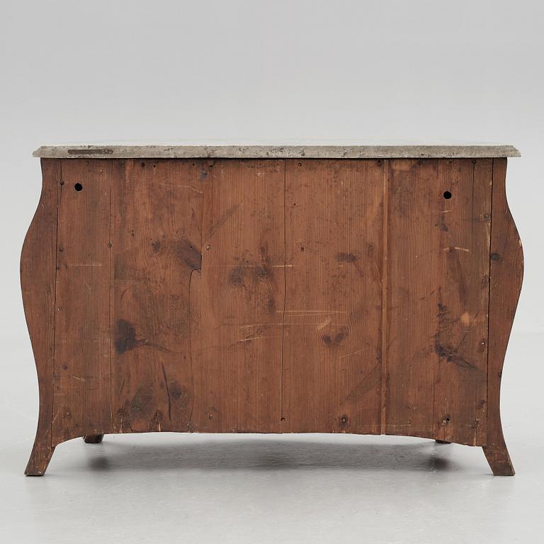 BYRÅ. Stockholmsarbete, 1700-talets andra hälft. Rokoko.