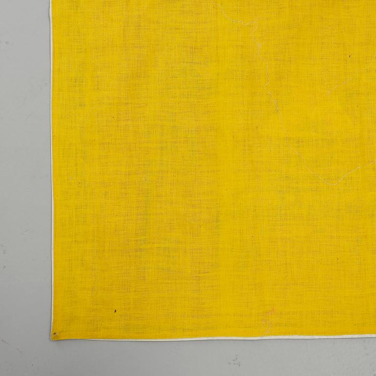 SIDENBRODERI, Kina, sen Qingdynasti. Ca 82x295 cm.