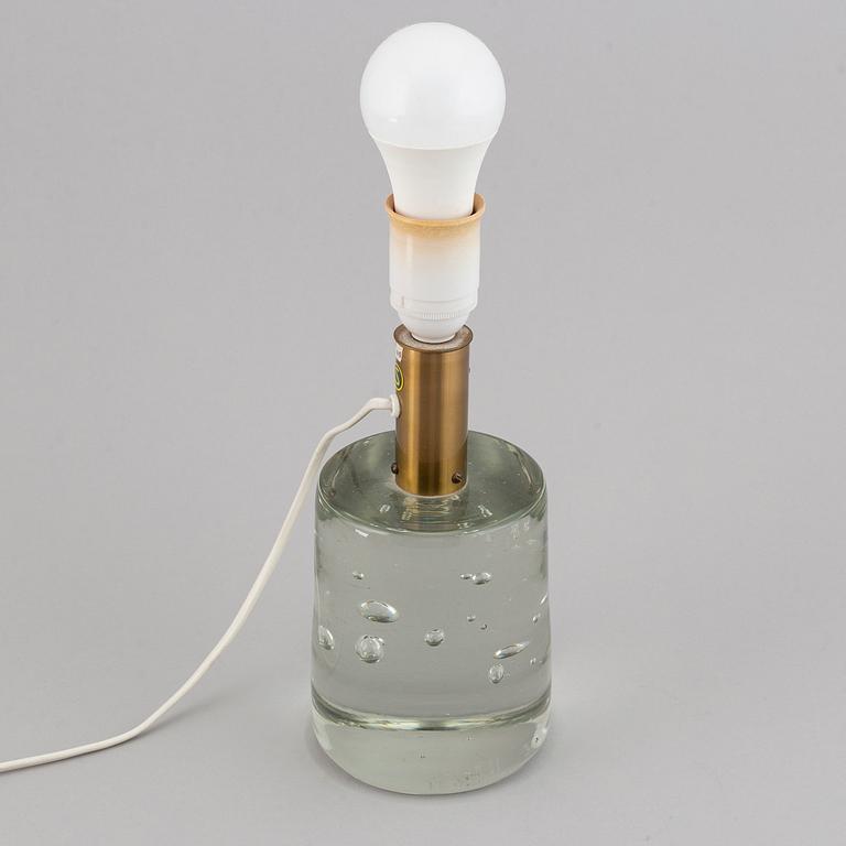 JOSEF FRANK, a model G 1819 glass and brass table lamp, Sweden, produced at Reijmyre for Firma Svenskt Tenn, designed 19.