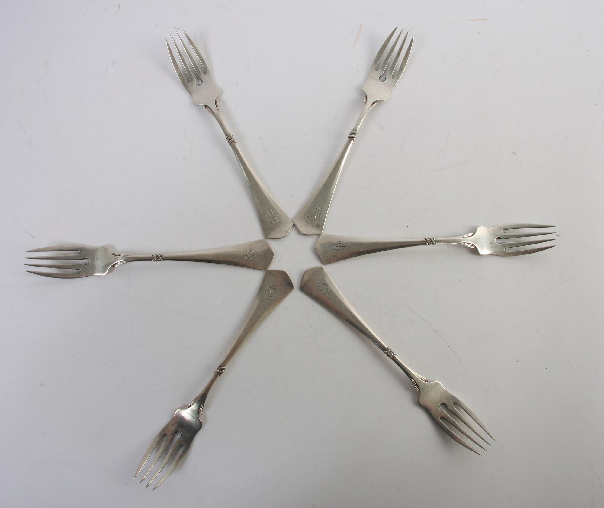 BESTICK, 18 st, silver, 1902-1932.