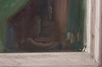 OKÄND KONSTNÄR, olja på duk, monogramsign o dat 41.