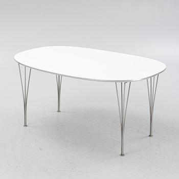 Bruno Mathsson & Piet Hein, matbord, "Superellips" , Fritz Hansen, Danmark, 1987.